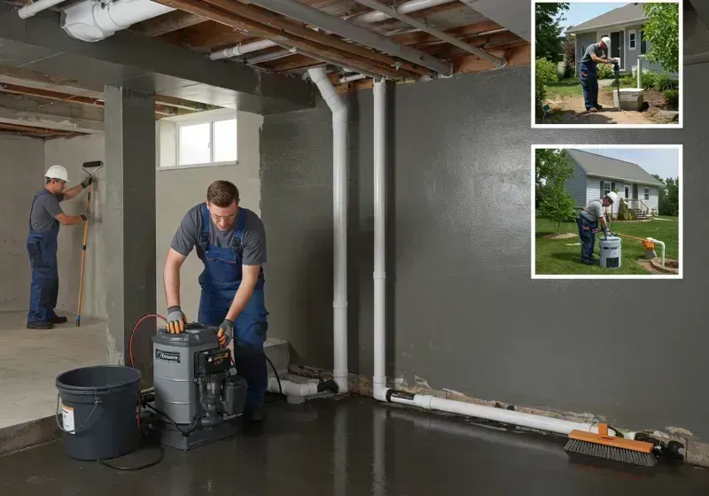 Basement Waterproofing and Flood Prevention process in Purdy, MO